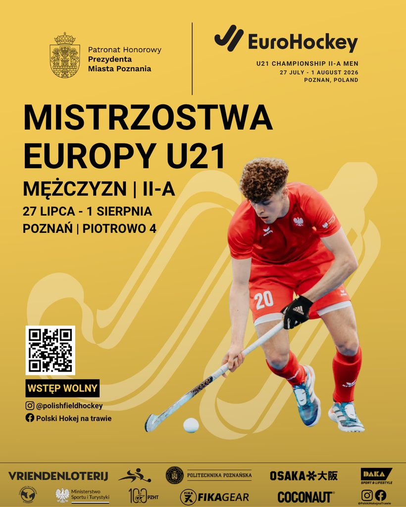 Plakat ME U21 Poznań 2026